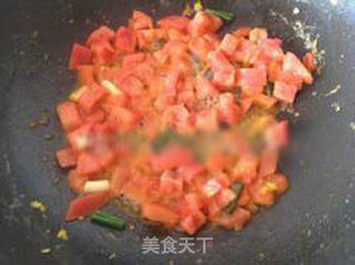 西红柿鸡蛋面的做法步骤:6