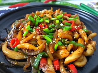 铁板鱿鱼 的做法步骤:15