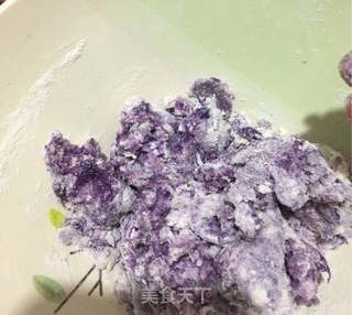 紫薯饺子的做法步骤:3