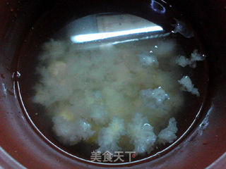 板栗银耳小米粥的做法步骤:5