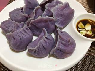 紫薯饺子的做法步骤:13