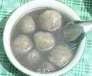 黑芝麻山楂汤圆的做法步骤:9