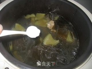 凉瓜海带排骨汤的做法步骤:7