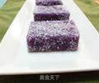 色彩炫目--紫薯凉糕的做法步骤:14