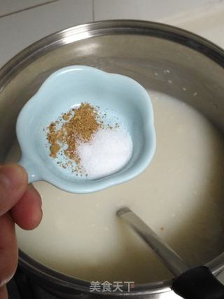 杏仁油茶的做法步骤:7