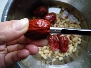 红枣枸杞豆浆的做法步骤:5