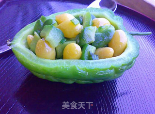 银杏苦瓜盏的做法步骤:10