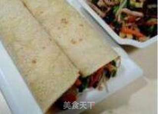 时令家常饭“煎饼捲合菜”的做法步骤:15
