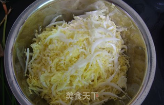 柠檬姜丝白菜丝的做法步骤:2