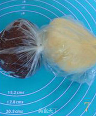 大理石饼干（可可味）的做法步骤：7