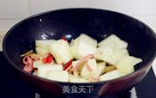 泡椒冬瓜的做法步骤:6