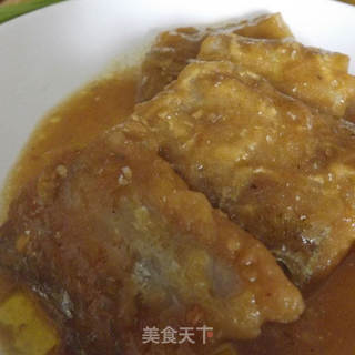 烧带鱼的做法步骤:11