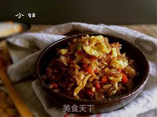 酱油炒饭的做法步骤:12
