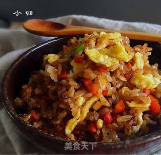 酱油炒饭的做法步骤:13