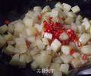 香辣土豆丁的做法步骤:10