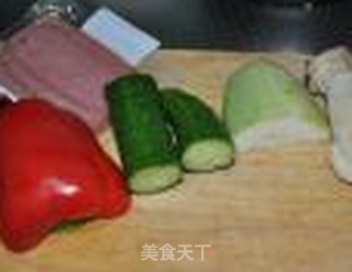 剩菜版素春卷的做法步骤:2