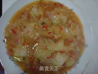 海米冬瓜的做法步骤:6