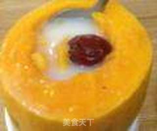 牛奶红枣炖木瓜的做法步骤:6