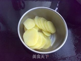 芝香土豆花肉的做法步骤:4