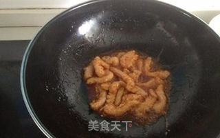 糖醋里脊的做法步骤:7