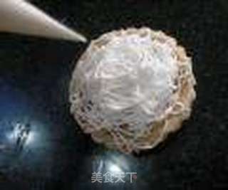 奶油鸟巢塔的做法步骤:17