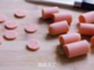 可爱猪肠包的做法步骤:3
