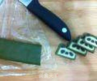 熊出没请注意!——熊猫饼干的做法步骤:12