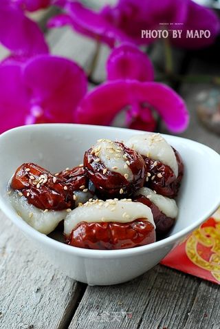 女人养颜小零食-----糯米枣的做法步骤:11