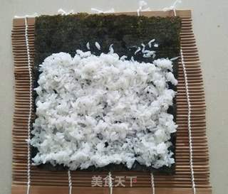 方形反卷寿司的做法步骤:4