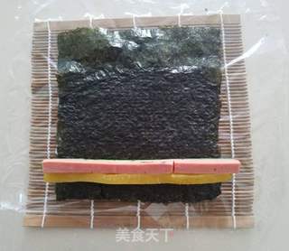 方形反卷寿司的做法步骤:8
