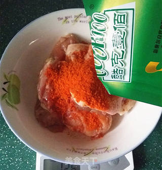 煎奥尔良鸡排的做法步骤:4