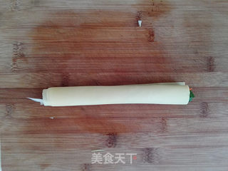 三丝豆皮卷的做法步骤:3