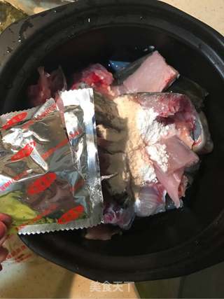 酸菜鱼的做法步骤:5