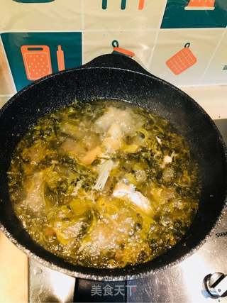酸菜鱼的做法步骤:12