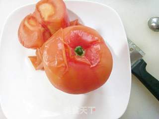 牛骨西红柿黄豆煲的做法步骤:3