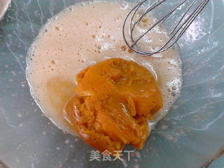 南瓜栗子小蛋糕的做法步骤:5