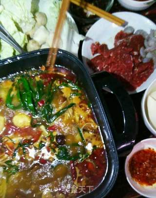 香辣牛肉火锅的做法步骤:11