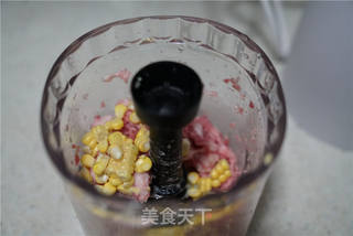 玉米珍珠丸子的做法步骤:5