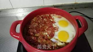 广式腊肠煲仔饭的做法步骤：5