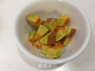 无糖少油的南瓜红枣面包的做法步骤:2