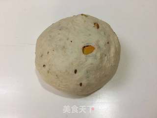 无糖少油的南瓜红枣面包的做法步骤:5