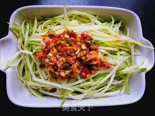 快手懒人餐——凉拌夏瓜的做法步骤:7
