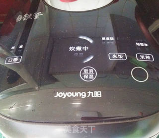 双糯米蒸饭包油条的做法步骤:5
