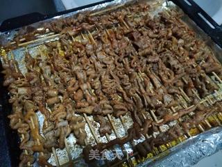 烤鸭肠的做法步骤:9