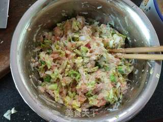 【学生早餐】双色烫面蒸饺的做法步骤:5