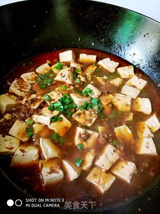 麻婆豆腐的做法步骤:8