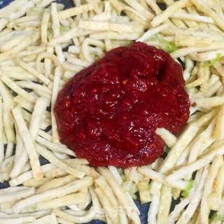鱼饼紫菜包饭的做法步骤:12
