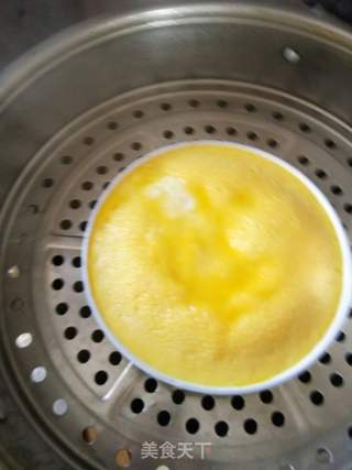 牛肉蒸鸡蛋的做法步骤:6