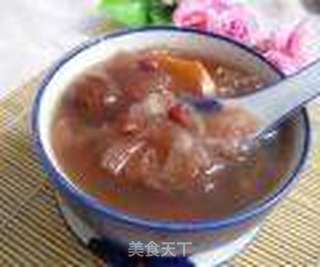 红豆银耳雪梨汤的做法步骤:7