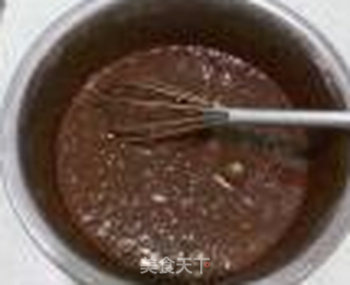 巧克力熔岩蛋糕的做法步骤:5